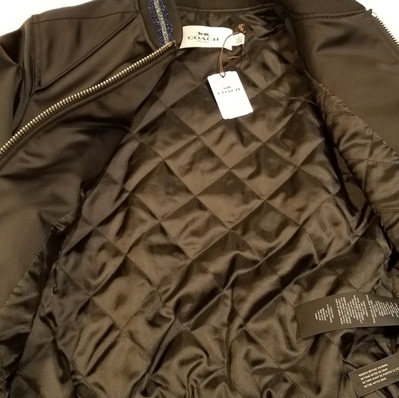 Coach City Sky Cropped Jacket Rainbow - Picture 8 of 16